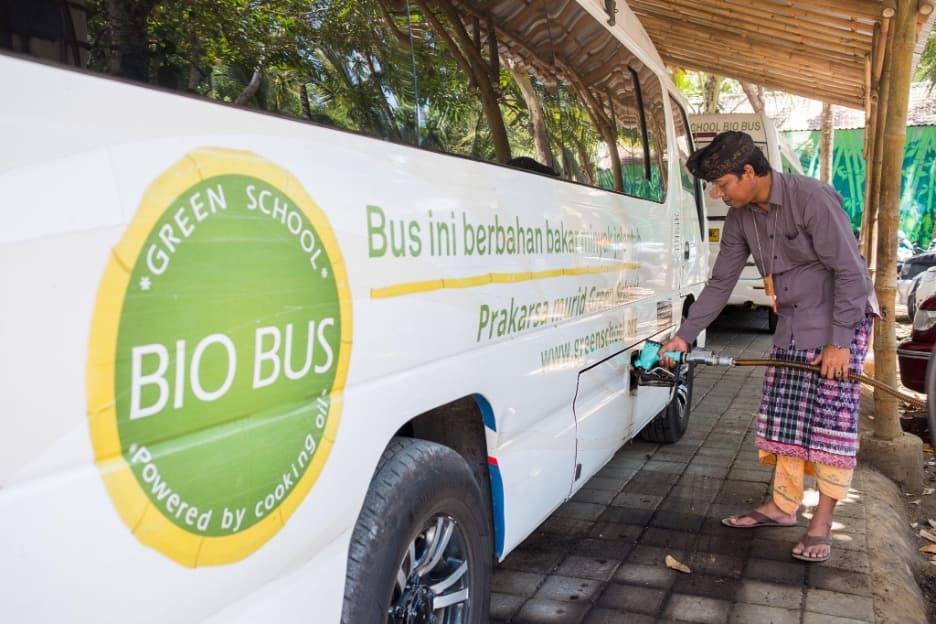 The BioBus at Green School Bali