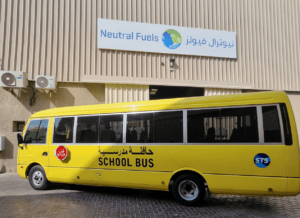 neutral fuels, biodiesel, biofuels use, sustainable school buses, arbor school, sts group