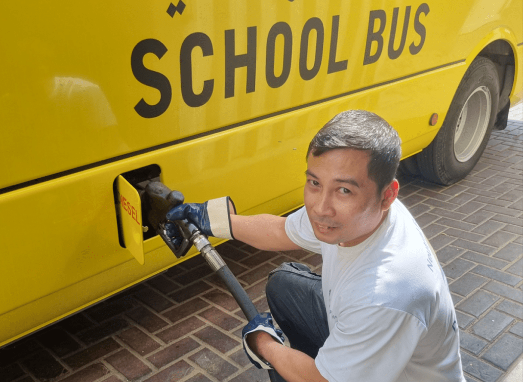 neutral fuels, biodiesel, biofuels use, sustainable school buses, arbor school, sts group