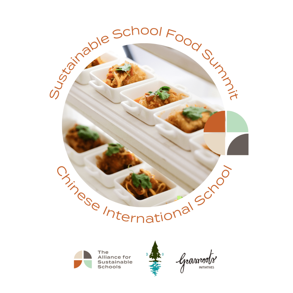 sustainable food, sustainable school food, school lunches, school meals, student-led event, Chinese international school, cis, grassroots initiatives, Peggy Chan