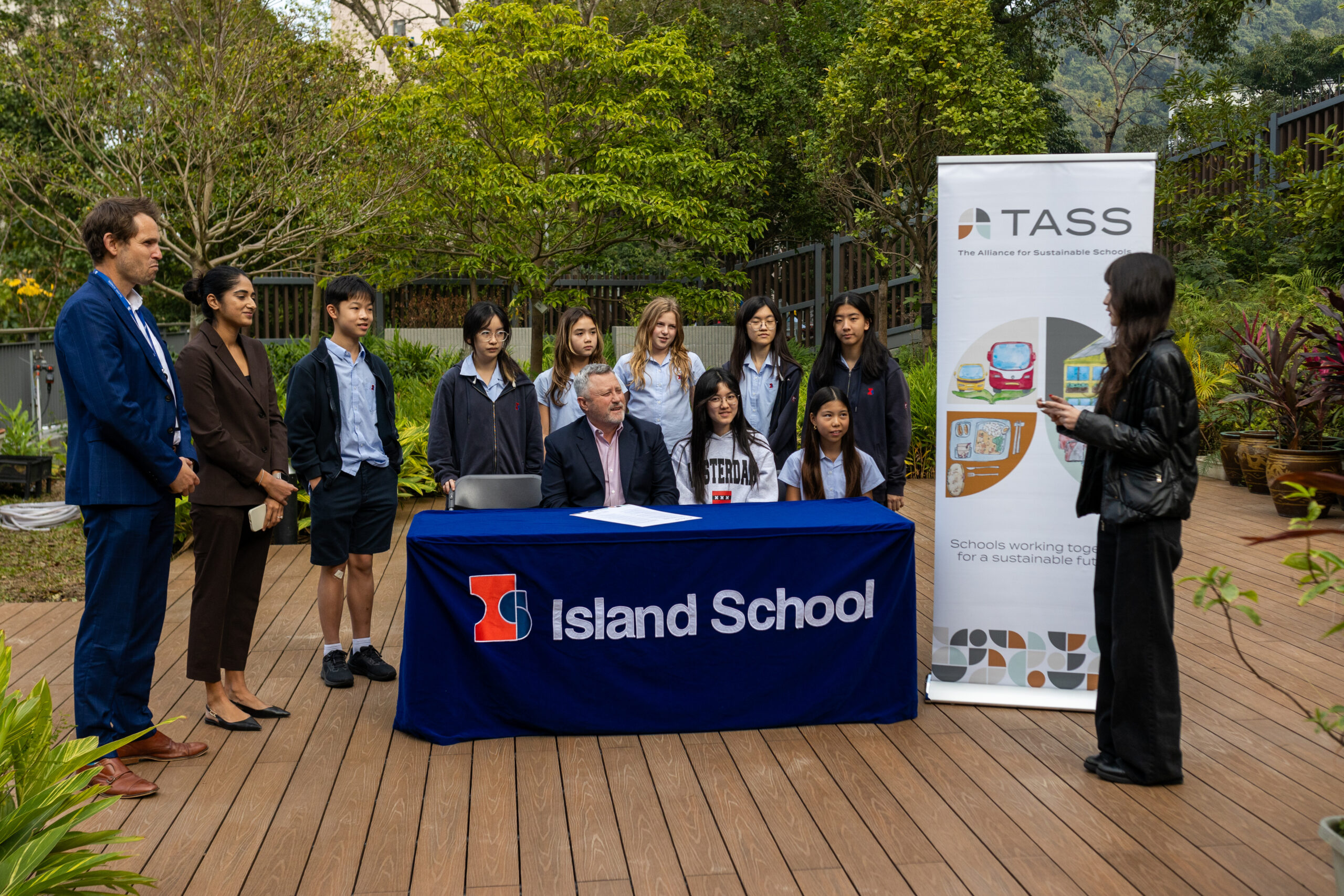 Island School Becomes The First ESF School to Sign The Sustainable Schools Charter